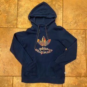 Adidas Originals Navy Blue Hoodie